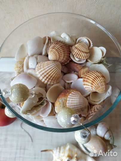 Ваза с ракушками