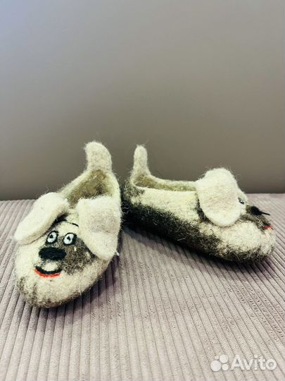 Тапочки домашние детские