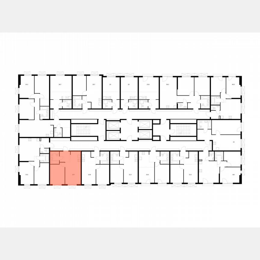 1-к. квартира, 37,7 м², 15/24 эт.