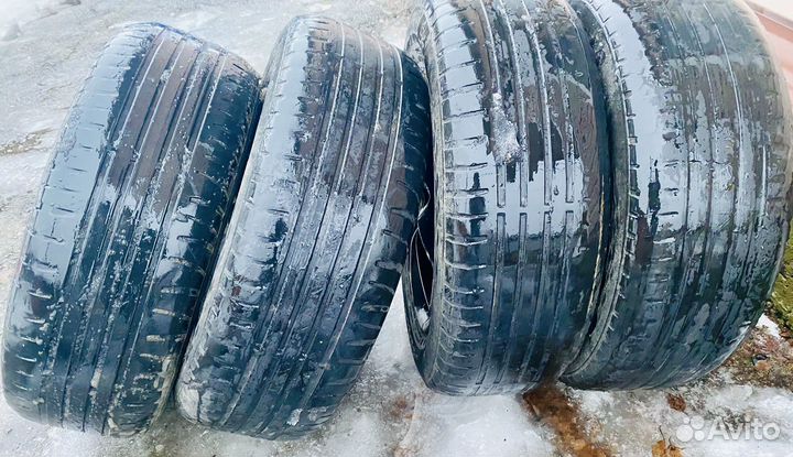 Продам литыe диски с резиной (колеса) 15r