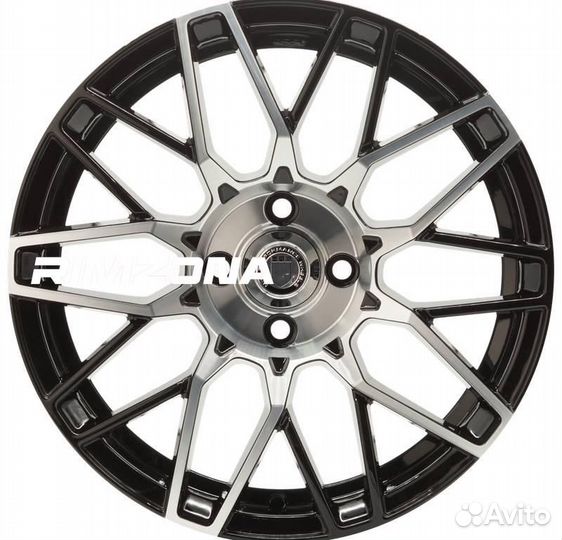 Литые диски WT572 R16 et38.0 4x100.0 Matte black