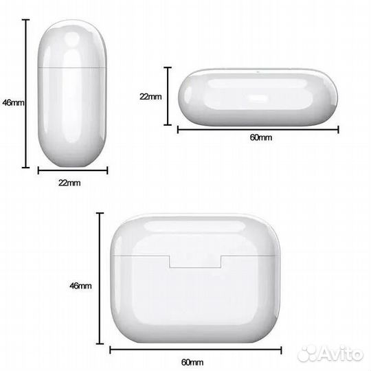 Наушники беспроводные PRO premium с микрофоном