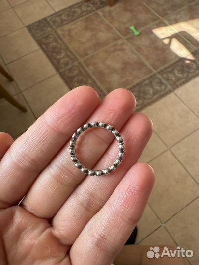 Кольцо pandora серебро