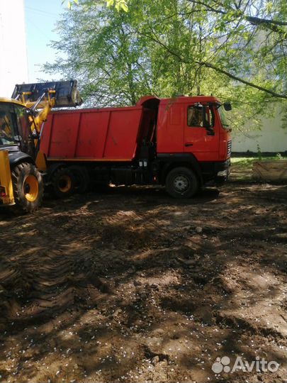Вывоз грунта кирпичного боя самосвалами оссиг
