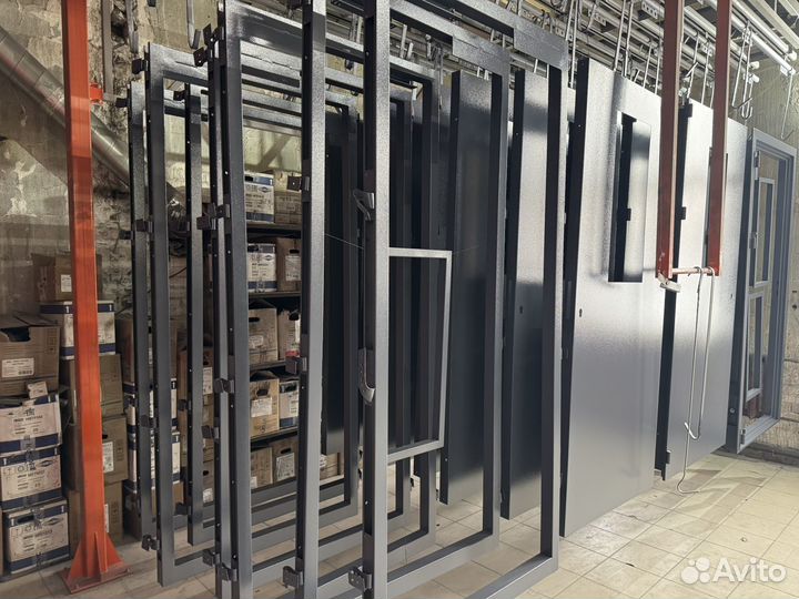 Дверь металлическая противопожарная/техническая