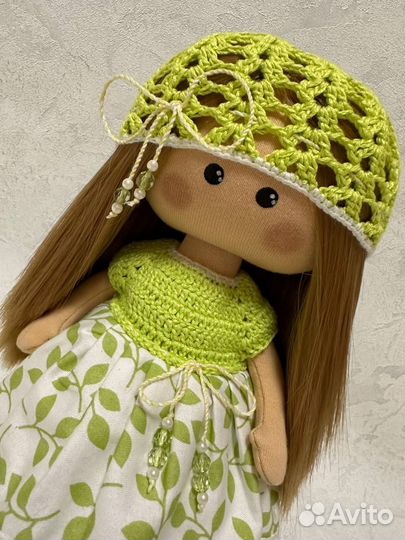 Интерьерная кукла ручной работы