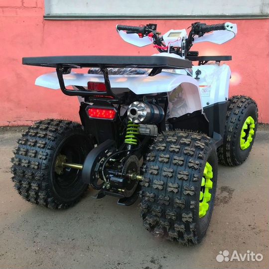 Квадроцикл Avantis Hunter 8 New бело-зеленый