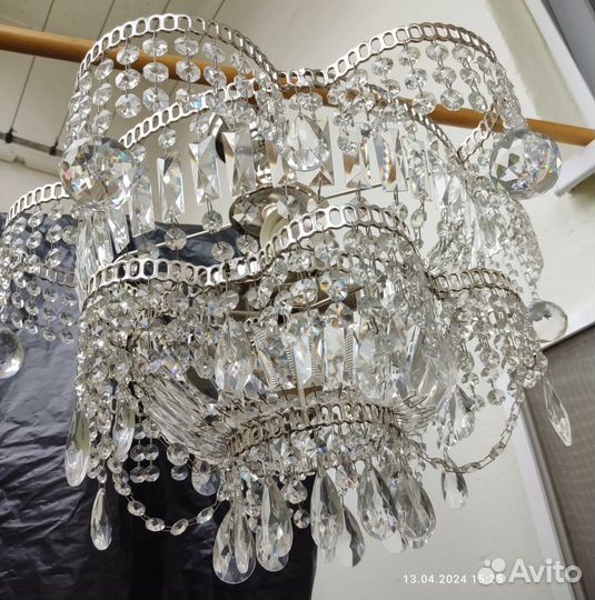 Люстра хрустальная