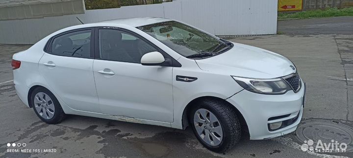 Kia Rio 1.4 МТ, 2016, 420 000 км