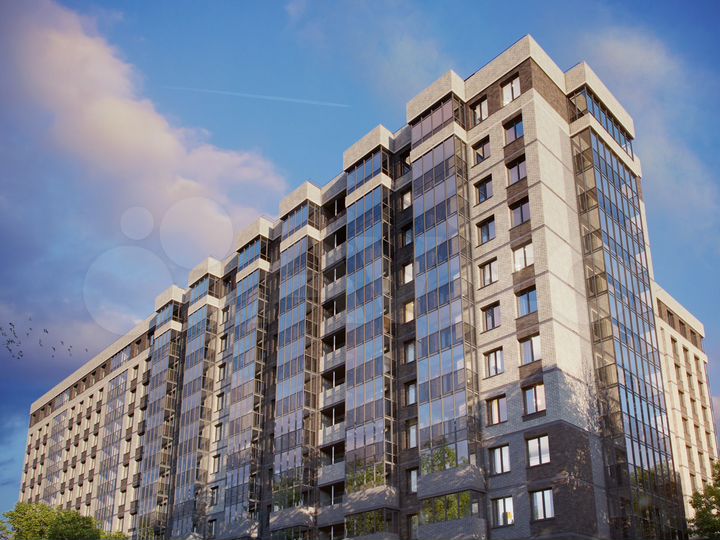 1-к. квартира, 40,3 м², 16/16 эт.