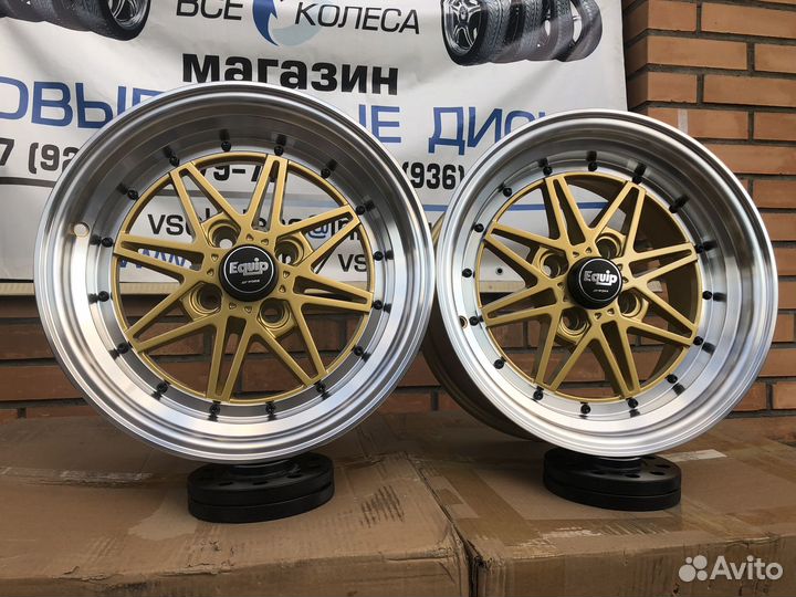 Work equip r14 gold ваз новые диски 4-98