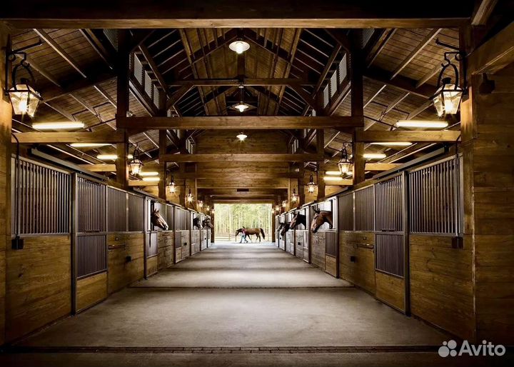 Конный Манеж, Загон Постой для Животных кск