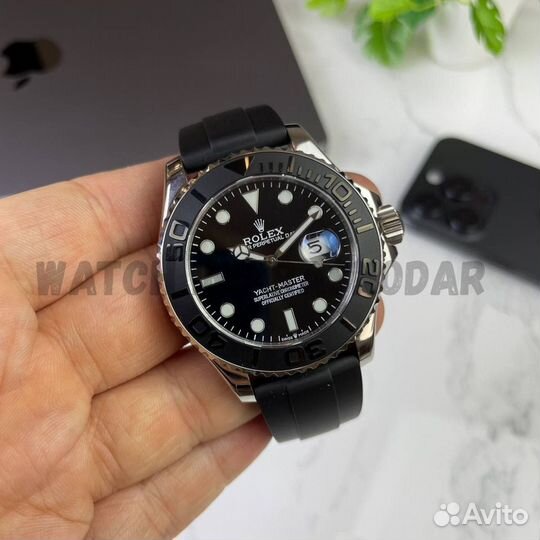 Часы мужские Rolex Yacht-Master black