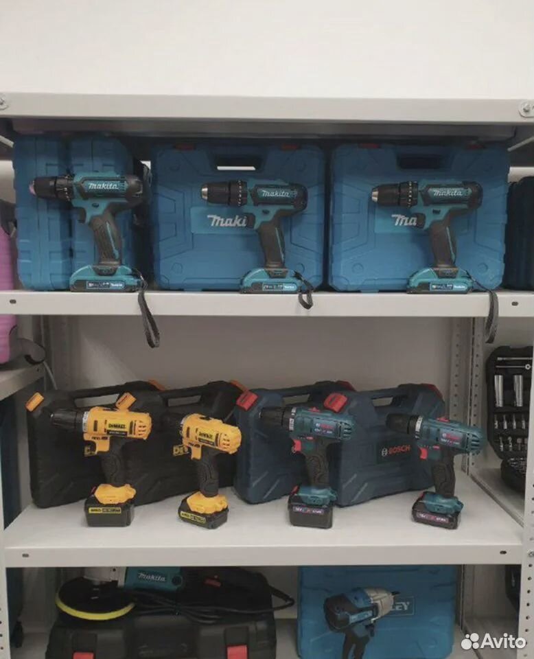 Шуруповерт Makita Dewalt Bosch