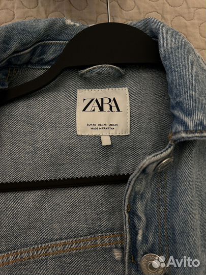 Куртка Zara джинсовая