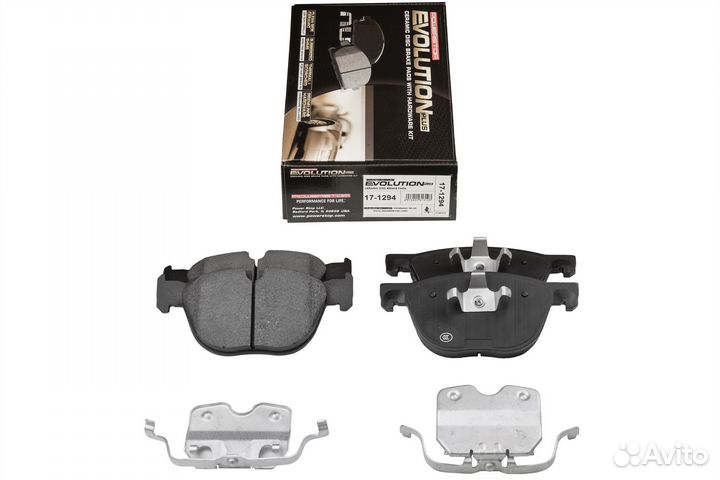 Передние колодки PowerStop на BMW X4, X5, X6