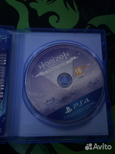 Horizon zero Dawn ps4 диск