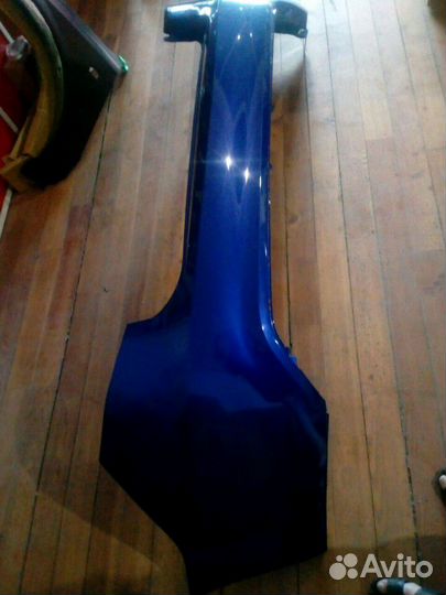 Бампер задний Киа Рио 10-14 г.в. новый,синий WGM