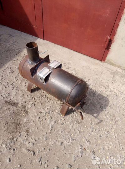 Печь металлическая (буржуйка)