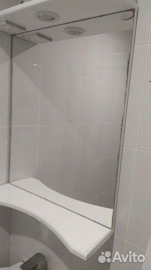 Зеркало в ванную с подсветкой,розеткой