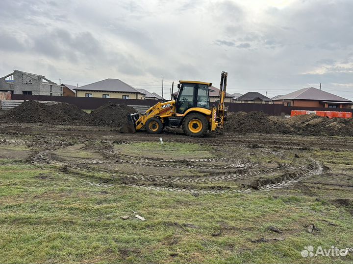 Аренда экскаватора погрузчика JCB