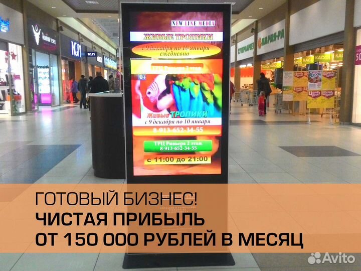 Готовый бизнес на lcd-киосках