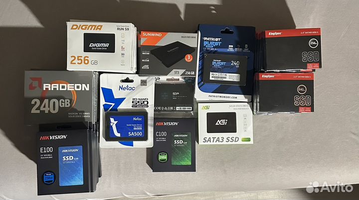 SSD 120/240 GB Новые