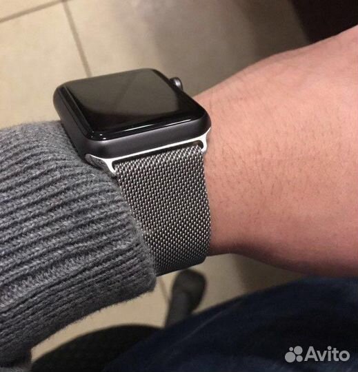 Браслет миланская петля на apple watch