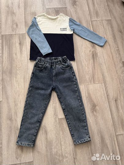 Джинсы размер 116-122