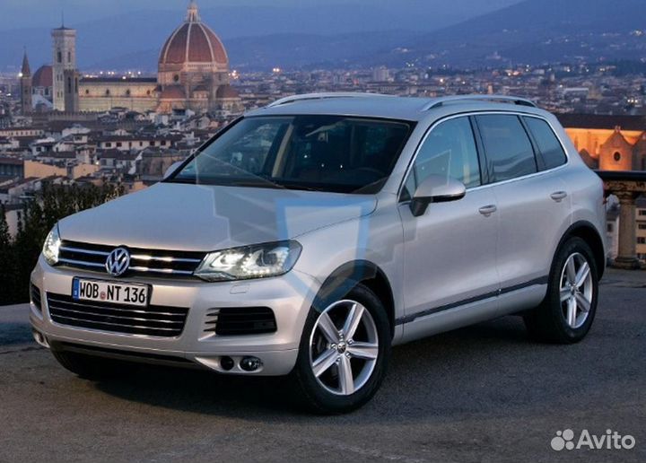 Порог Volkswagen Touareg 2 2010-2018 (1мм) Полный