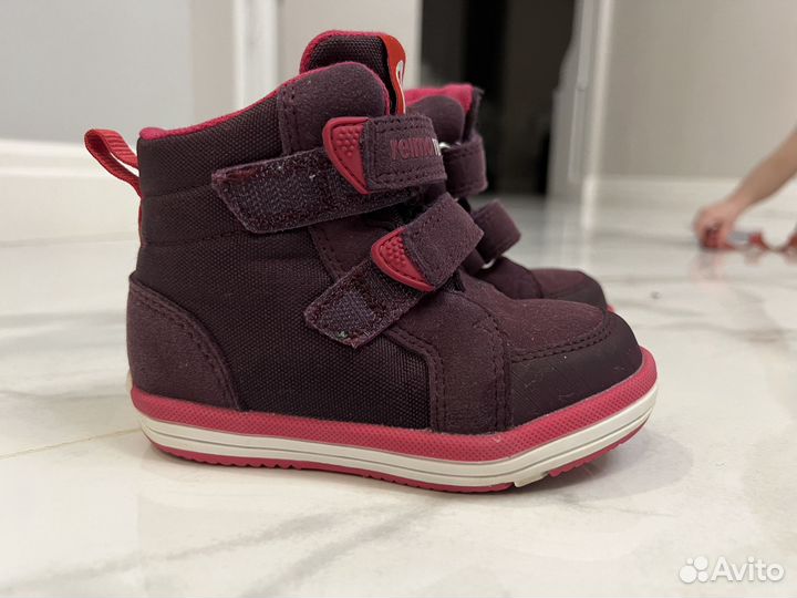 Ботинки демисезонные для девочки Reima