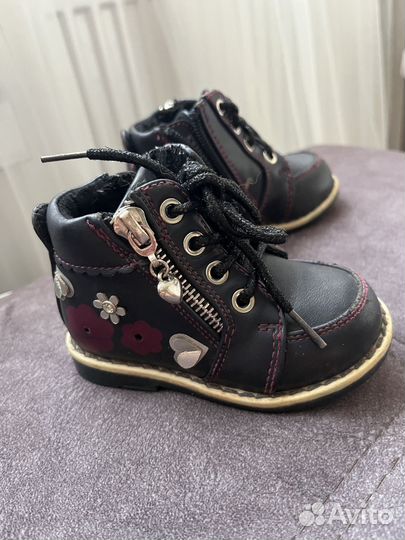 Ботинки весенние для девочки 20