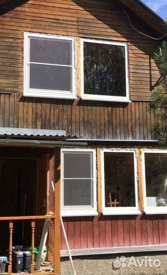 Остекление окон и балконов пвх