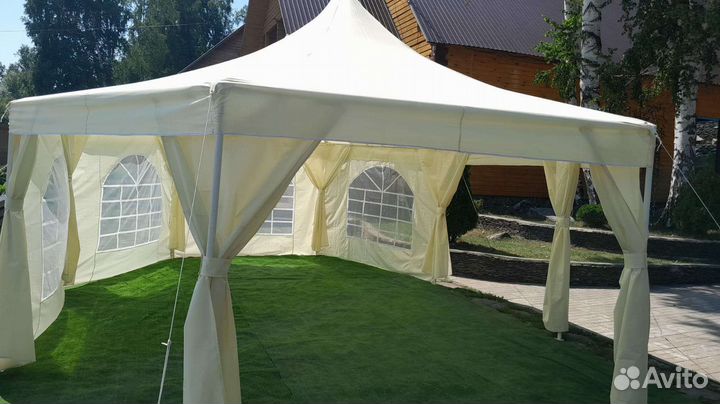 Тент шатер павильон для дачи бу