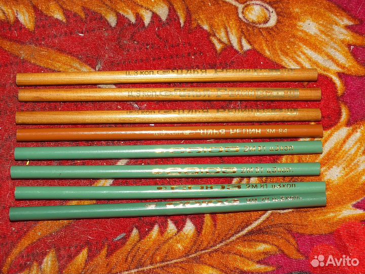 Карандаши простые мягкие СССР