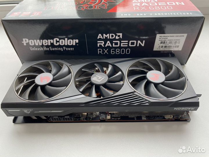 Видеокарта amd radeon rx 6800