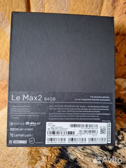 LeEco Le Max2, 4/64 ГБ