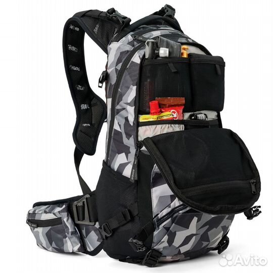 Рюкзак uswe shred 16L MTB Daypack, Camo/Black