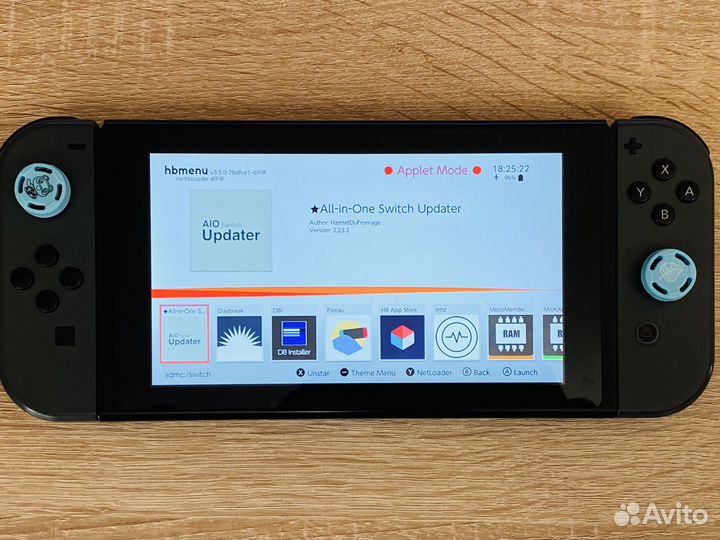 Nintendo Switch Rev.2 Прошитый Чип