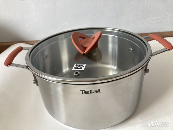 Набор кастрюль новый tefal opti space