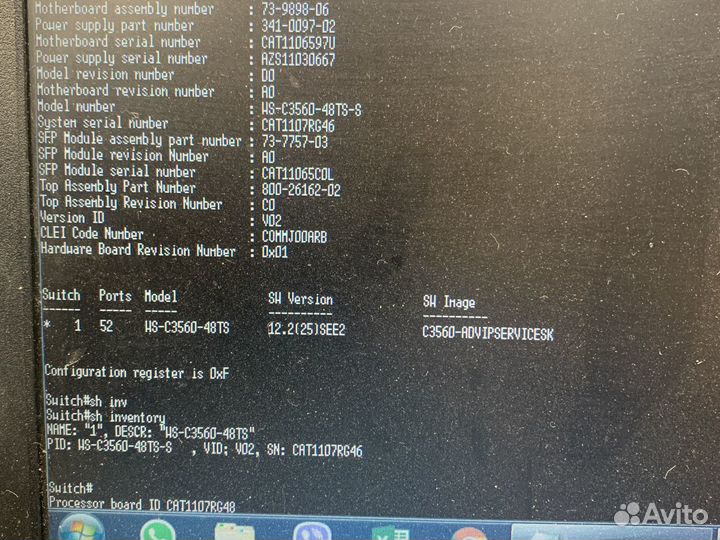 Cisco 3560-48 ts-s