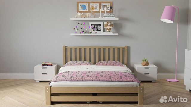 Кровать берёза 2-спальная 