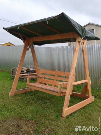 Качели садовые