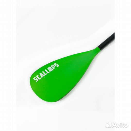 Весло алюминиевое Scallops SUP-1 (green)