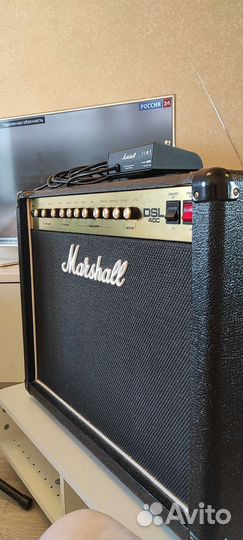 Ламповый комбоусилитель marshall dsl 40 c 40вт