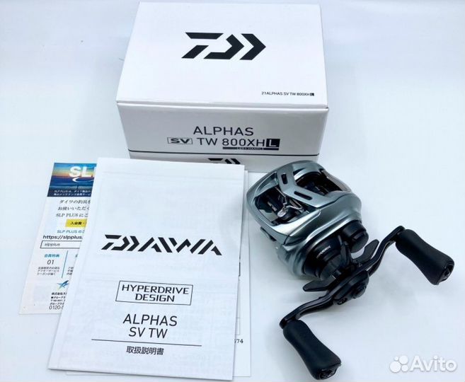 Катушка daiwa 20 alphas SV TW 800XHL left