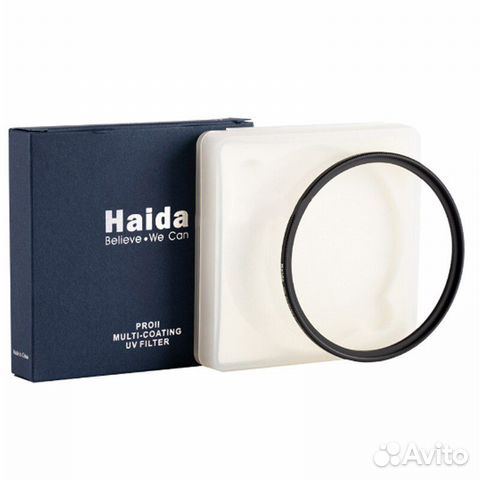 Светофильтр ультрафиолетовый защит. Haida UV 62mm