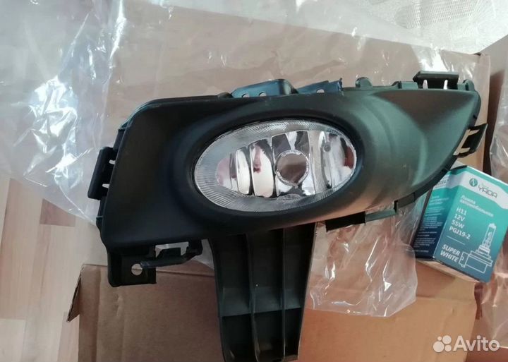 Птф мазда 3 бк 2006 комплект с лампами