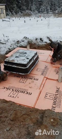 Пластиковый погреб новый
