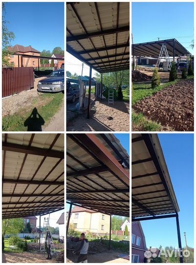 Навесы Под Ключ